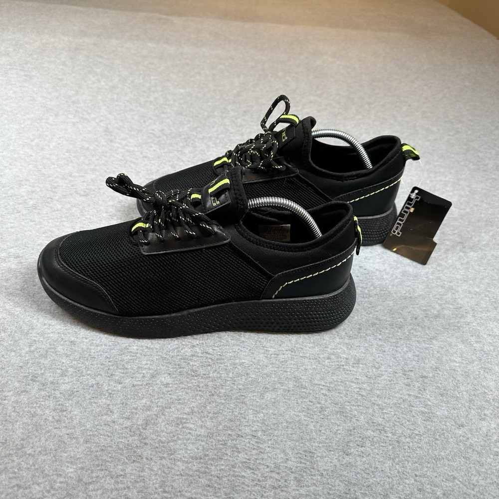 Hind HM-Blitz Sneakers Mens 10 UK 9.5 Black Gym Comfort Sports Lace Up NWT